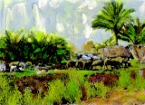 Along the Nile, Egypt